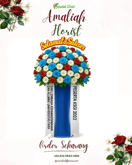 Standing Flowers Graha Angkasa Pura 1 Jakarta